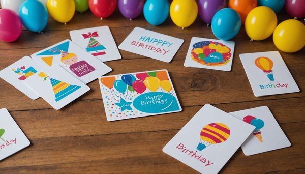 Des cartes de bon anniversaire pour tous les goûts et âges